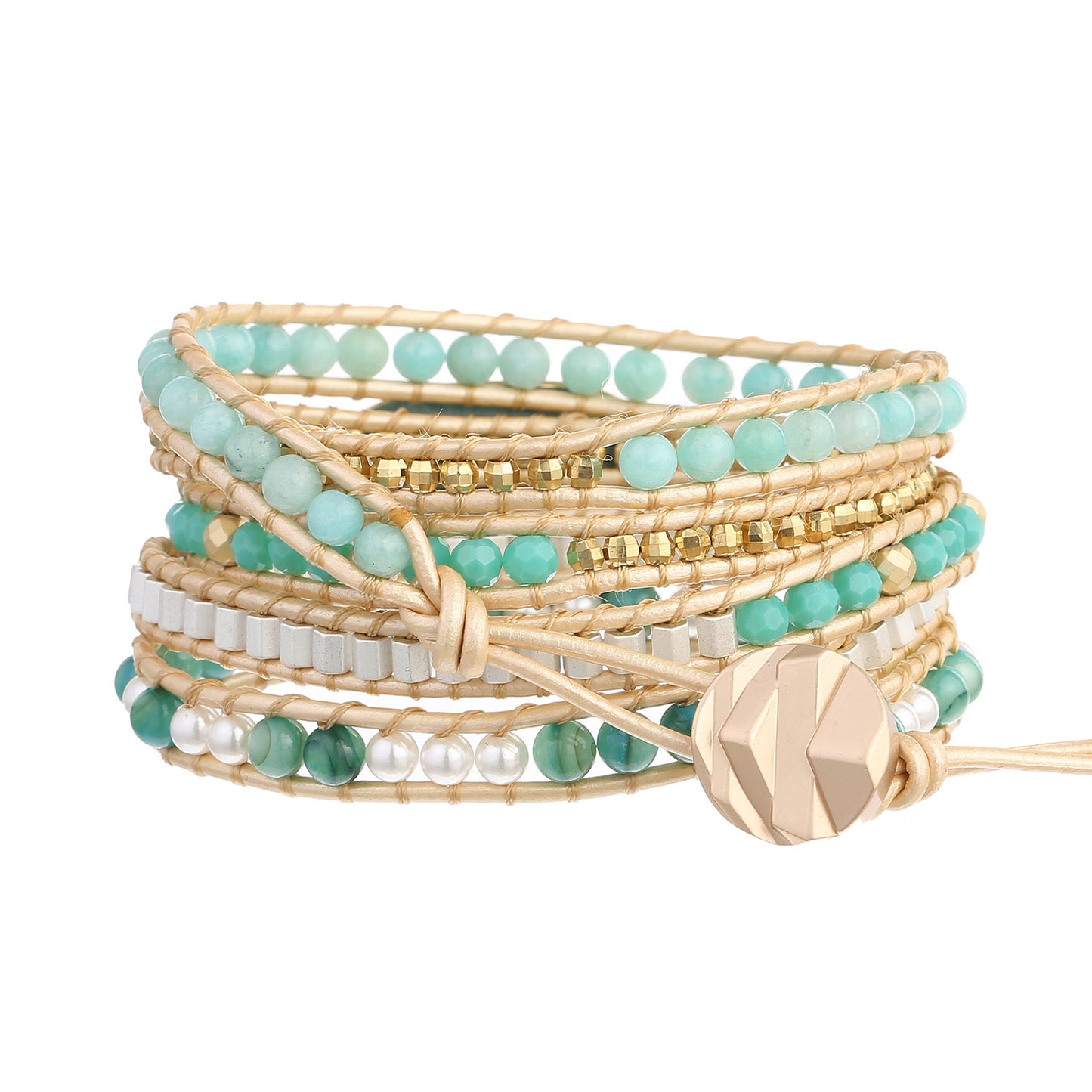Amazonite Wrap Bracelet – Embrace Calm and Clarity