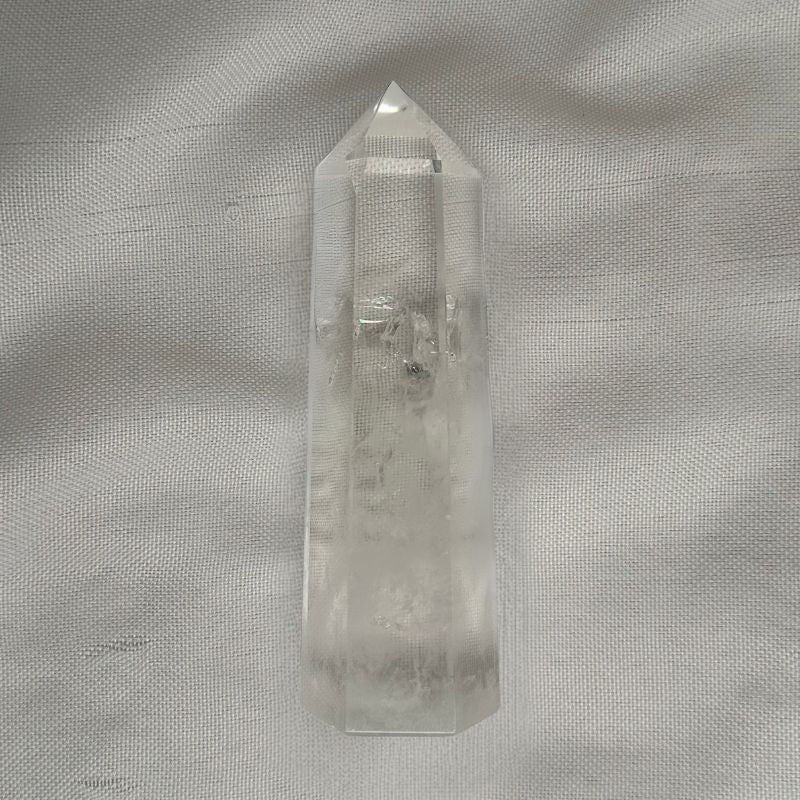 Clear Quartz Crystal Tower