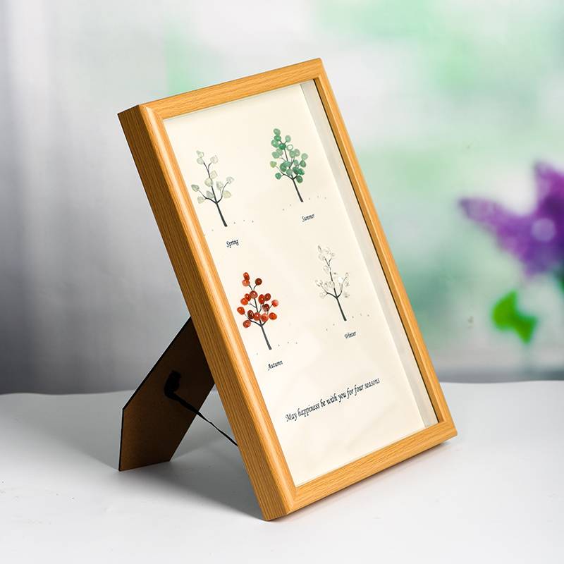 Four Seasons Tree Crystal Frame
