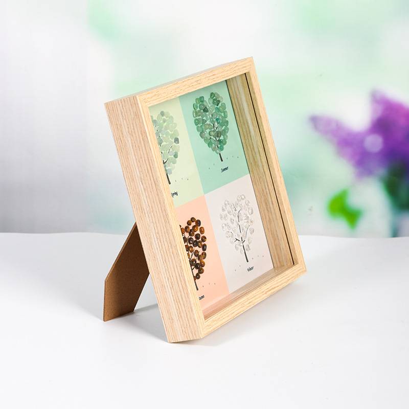 Four Seasons Tree Crystal Stone Frame