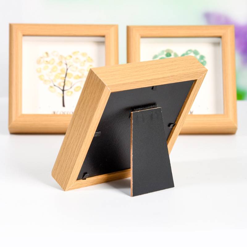 Heart-Shaped Crystal Stone Decorative Frame