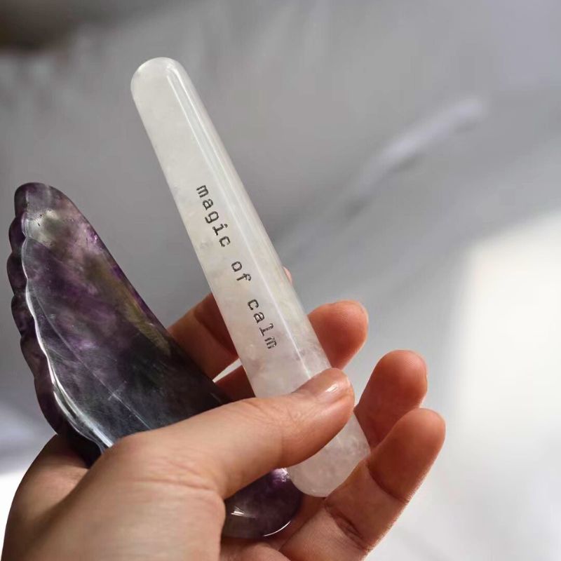 ‘Magic of Calm’ Natural Clear Quartz Wand