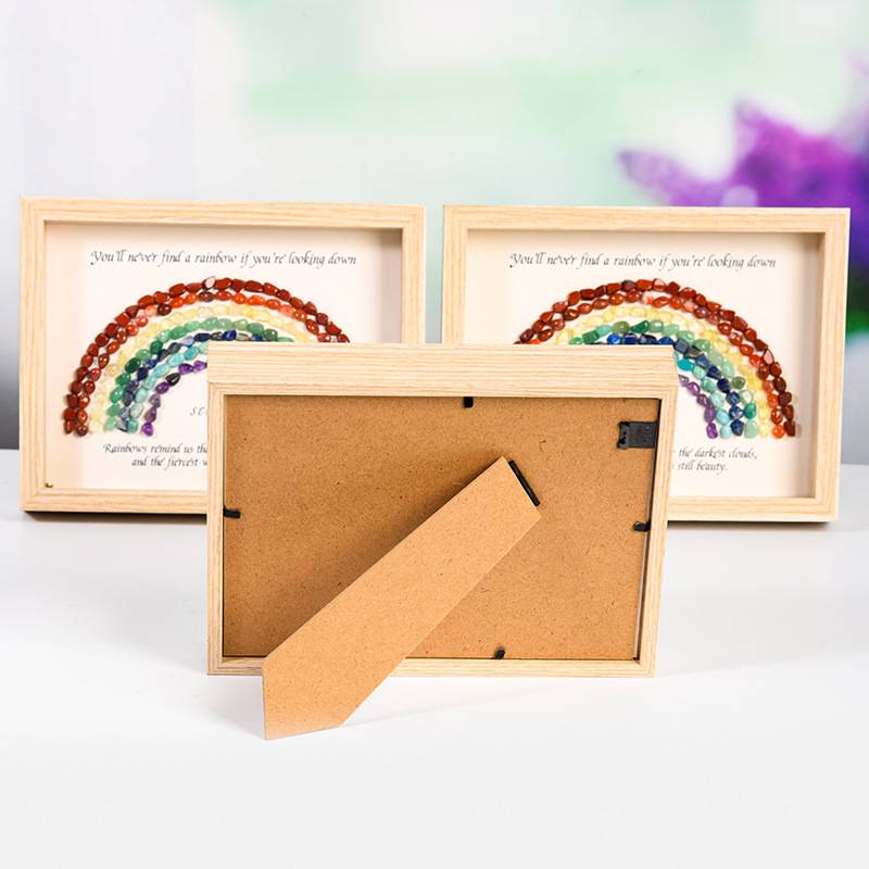 Rainbow Crystal Stone Frame