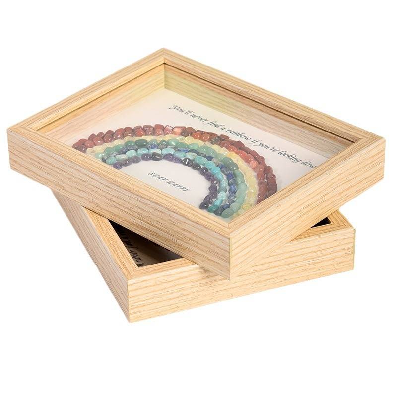 Rainbow Crystal Stone Frame
