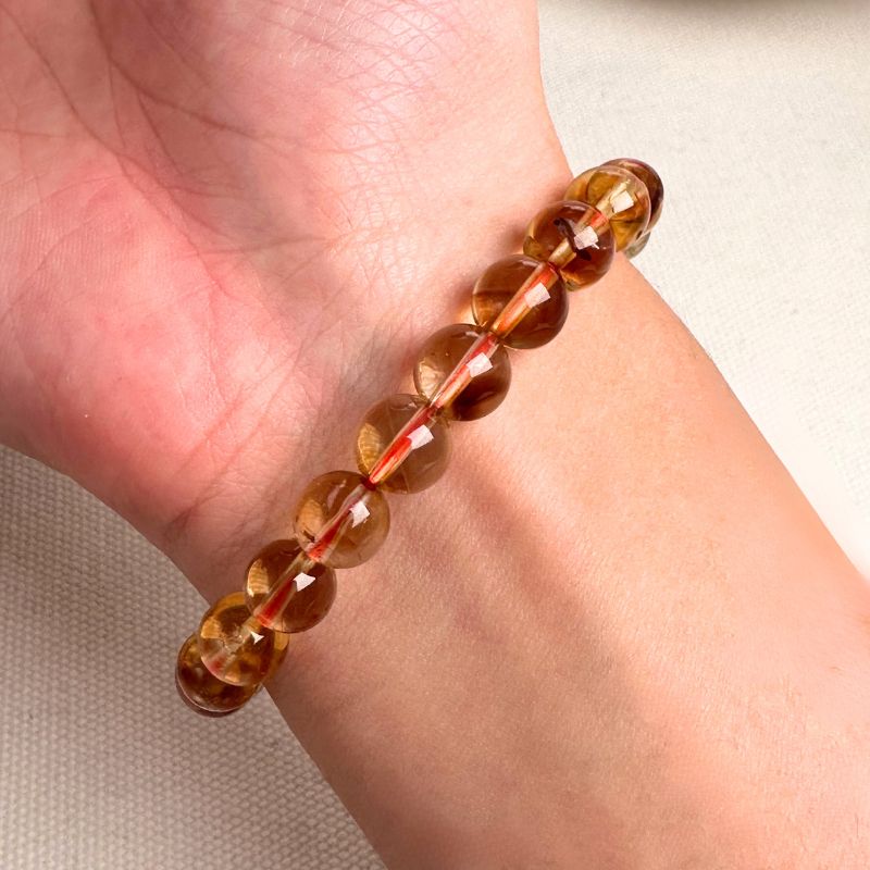 Yellow Azeztulite Bracelet