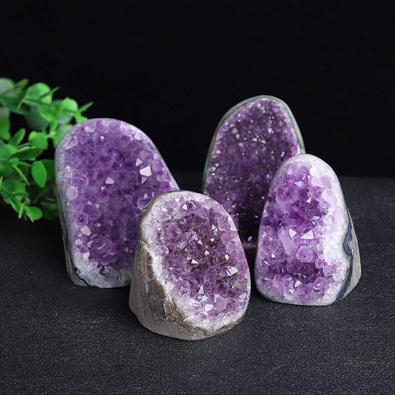 Uruguay Natural Amethyst Cluster Decor Crystal Ornament