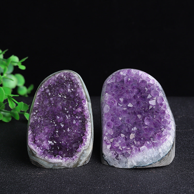 Uruguay Natural Amethyst Cluster Decor Crystal Ornament