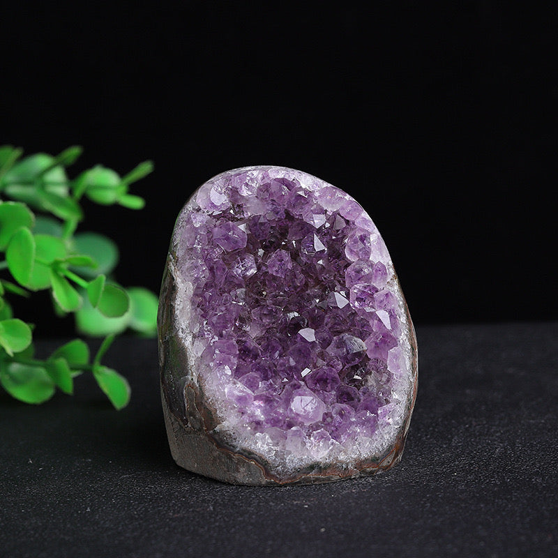 Uruguay Natural Amethyst Cluster Decor Crystal Ornament