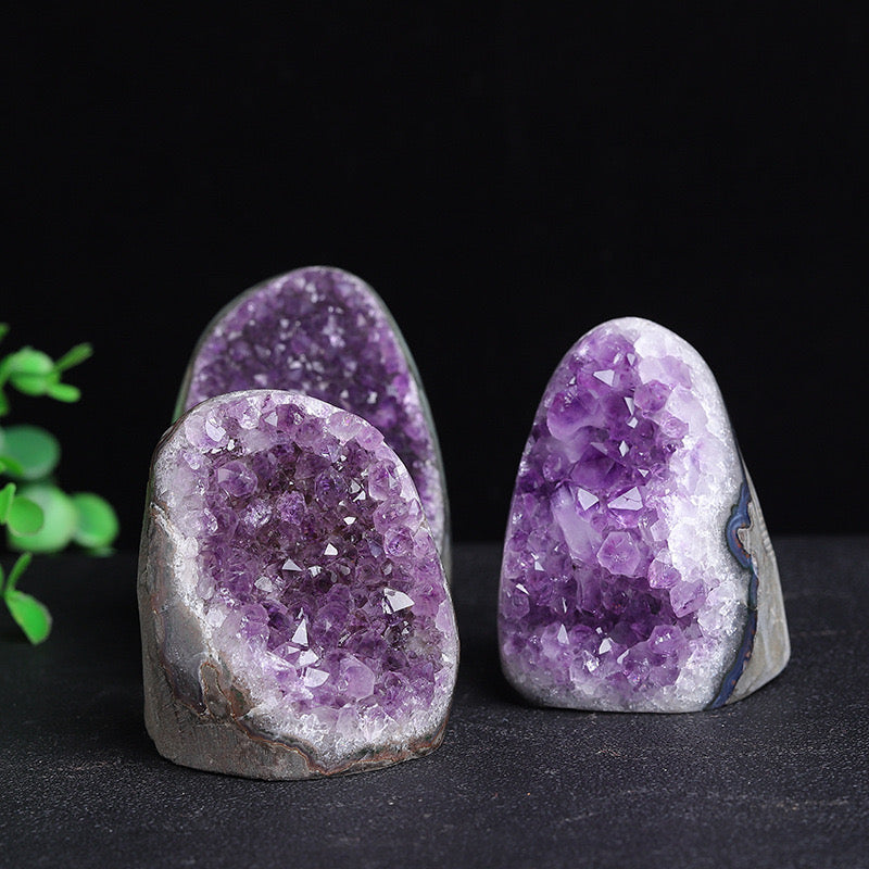 Uruguay Natural Amethyst Cluster Decor Crystal Ornament