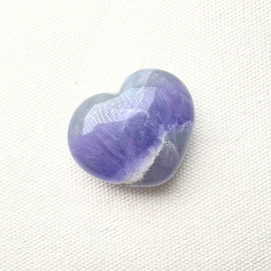 Amethyst Heart Stone