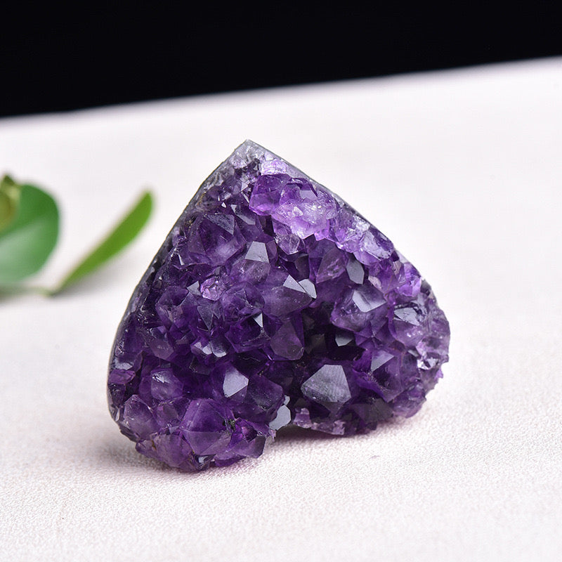 Amethyst Heart stone