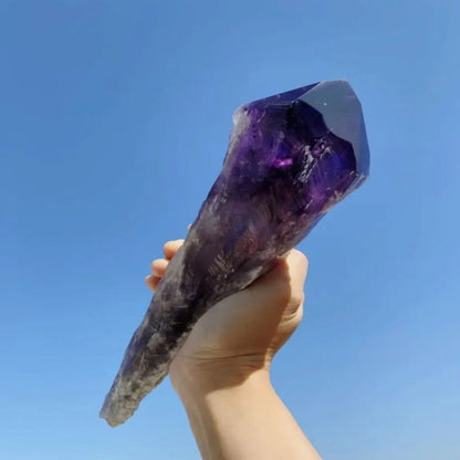 Natural Amethyst Scepter – Powerful Healing Crystal for Spiritual Growth & Meditation