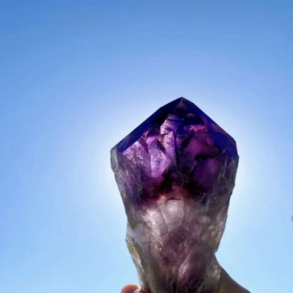 Natural Amethyst Scepter – Powerful Healing Crystal for Spiritual Growth & Meditation