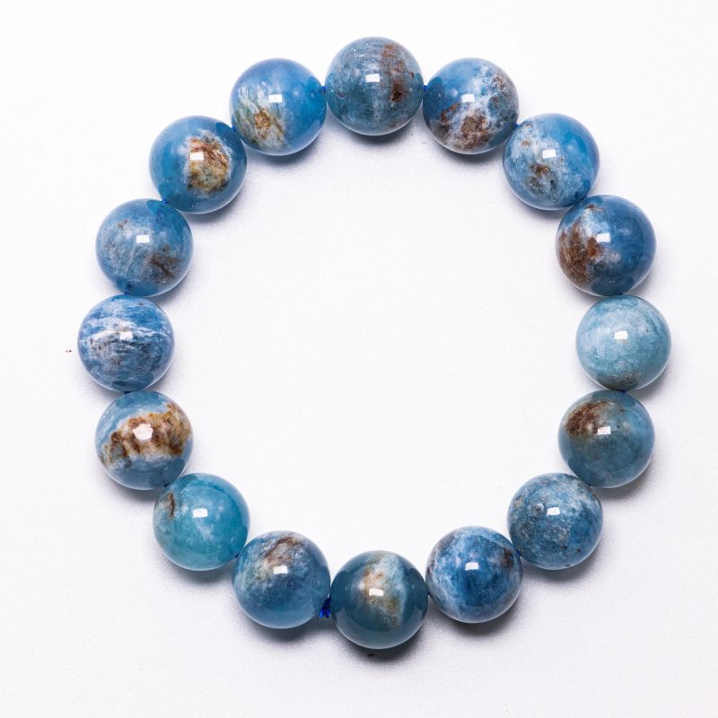 The Earth Aquamarine Bracelet: Ocean, Cloud, and Land-Inspired Gemstone Jewelry for Peace and Clarity