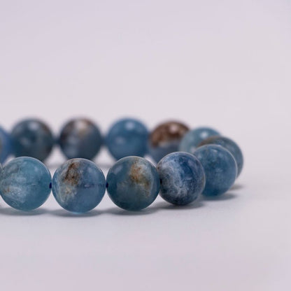 The Earth Aquamarine Bracelet: Ocean, Cloud, and Land-Inspired Gemstone Jewelry for Peace and Clarity