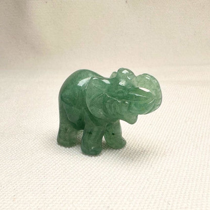 Aventurine Elephant Figurine decor