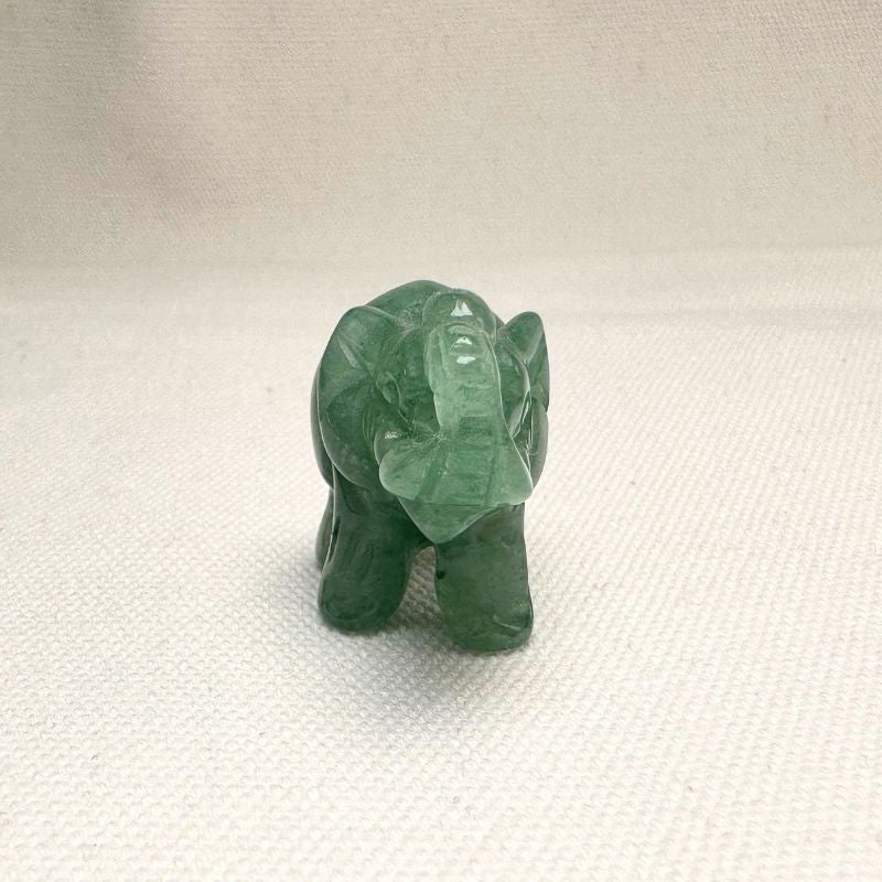 Aventurine Elephant Figurine decor