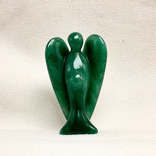 Green Aventurine Angel Figurine