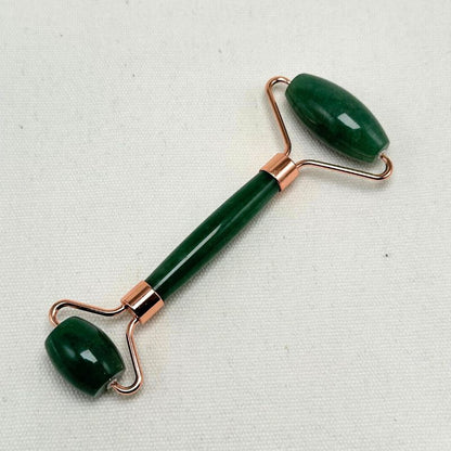 Green Aventurine Gua Sha Face Roller Set