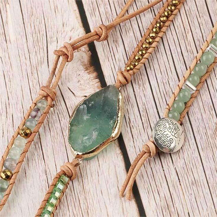 Green Fluorite Wrap Bracelet – Harness the Power of Healing and Clarity