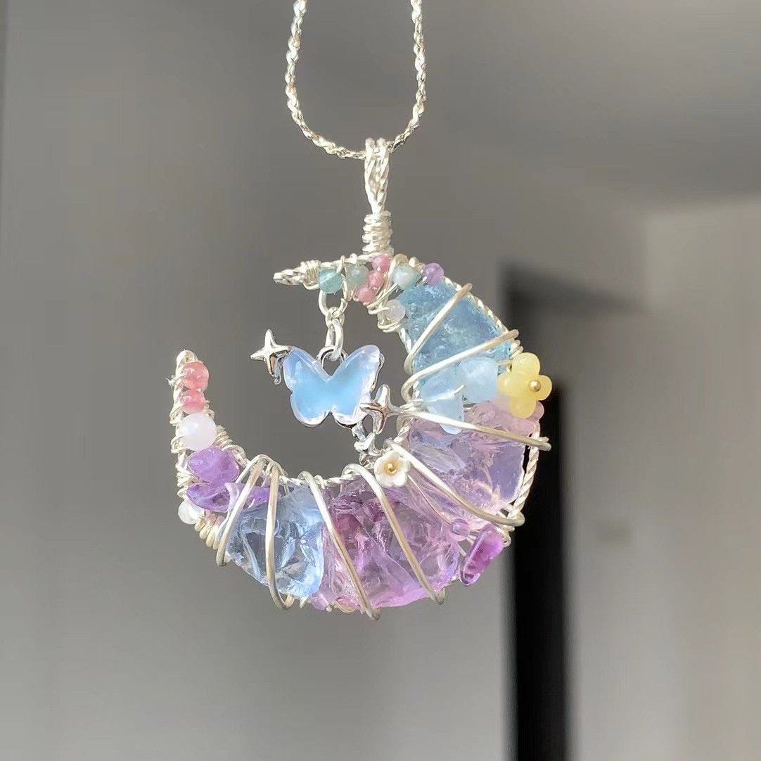 CRYSTAWL MOON SERIES: Dream Moon Necklace