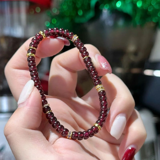 Natural Garnet Bracelet