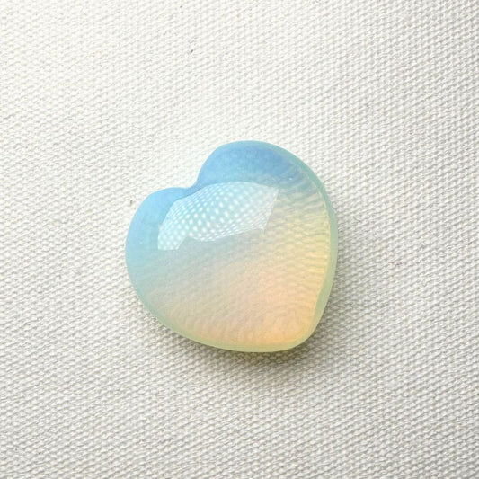 Opalite Heart Stone