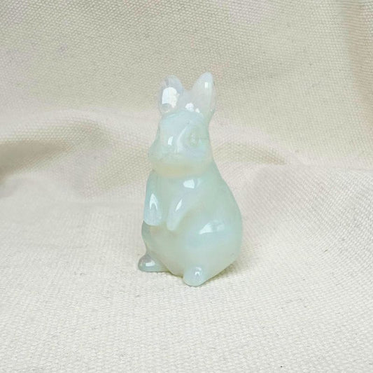 Opalite Rabbit Figurine