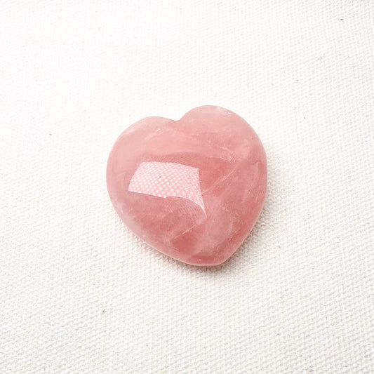 Rose Quartz Heart Stone